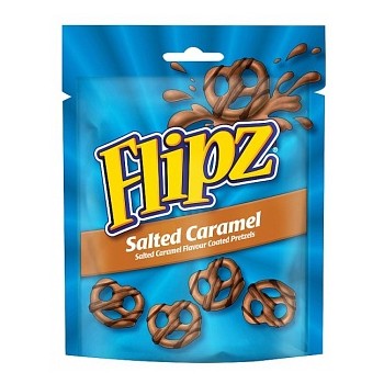 Flipz Salted Caramel Pretzel 90 Gr x 6