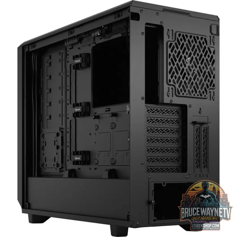 Fractal Design Meshify 2 Black Solid, Tower-Gehäuse - Fractal Design - vue 11