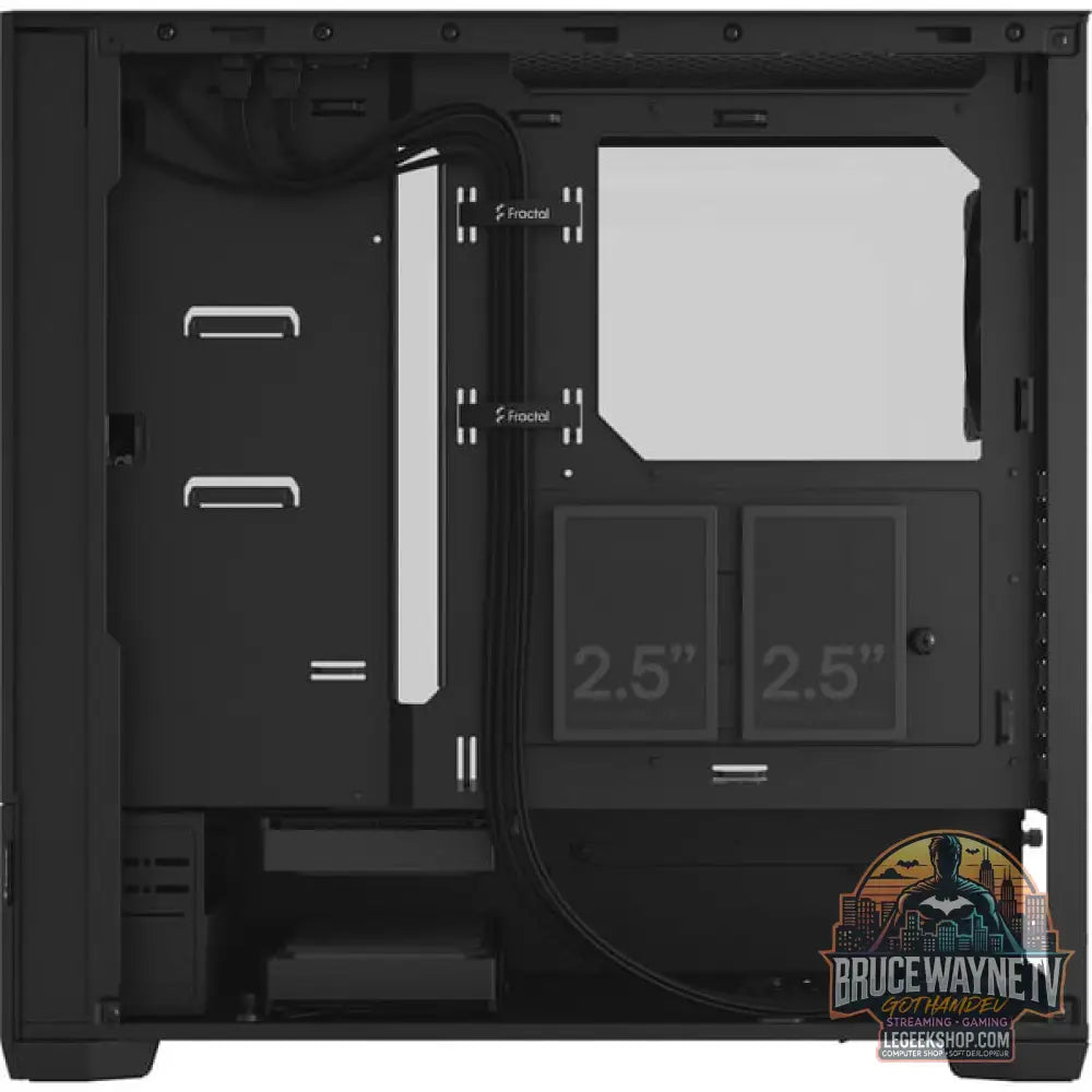 Fractal Design Pop Air Black TG Clear Tint, Tower-Gehäuse - Fractal Design - vue 11