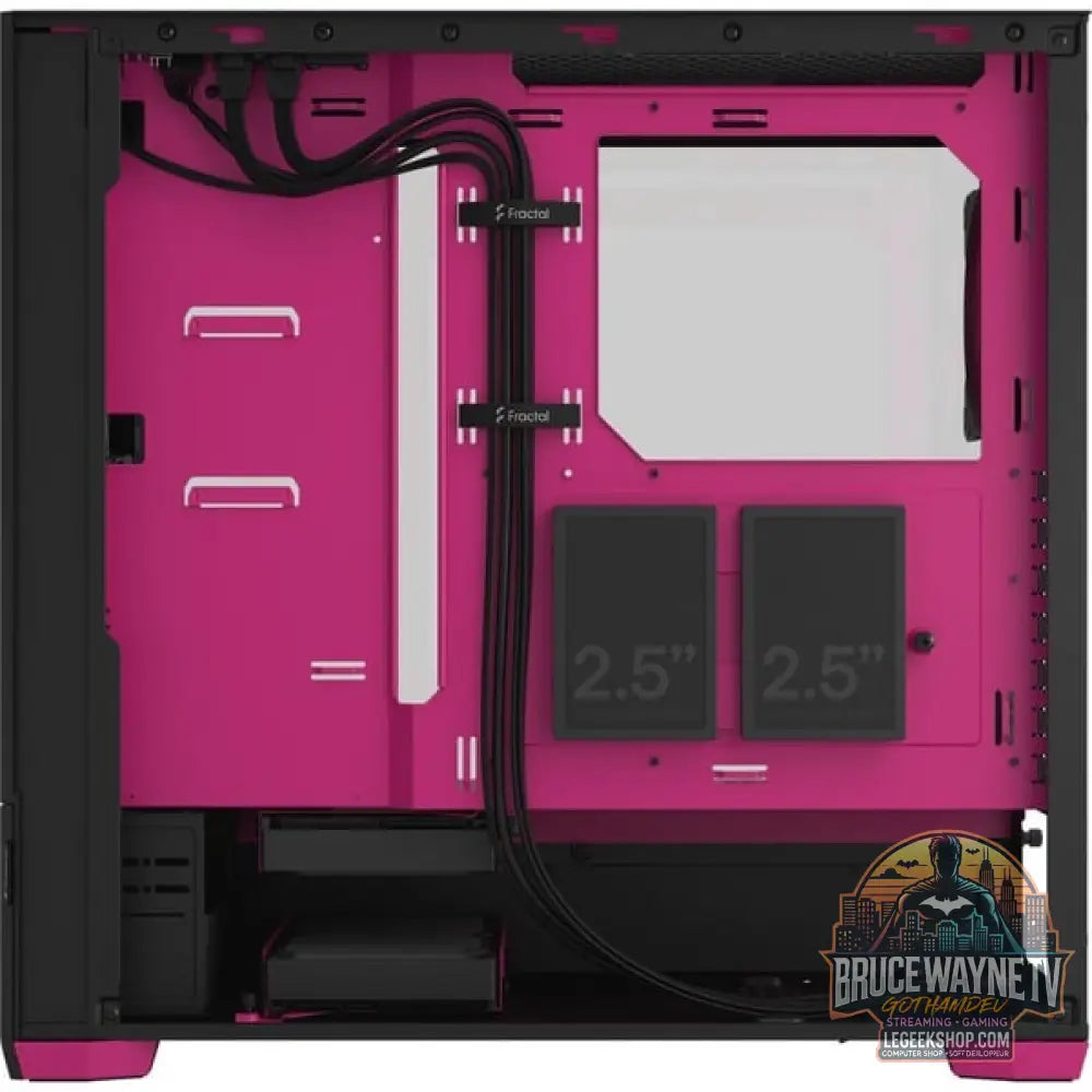 Fractal Design Pop Air RGB Magenta Core TG Clear Tint, Tower-Gehäuse - Fractal Design - vue 11