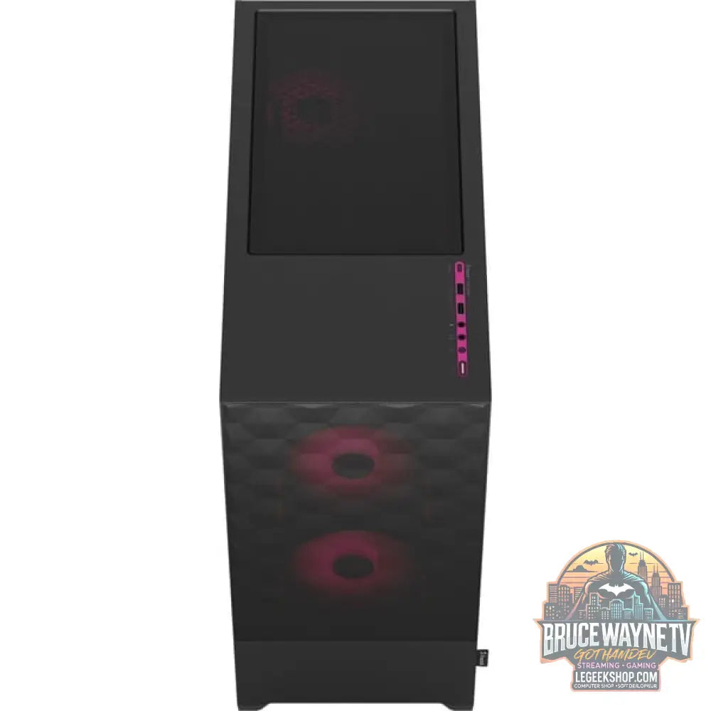 Fractal Design Pop Air RGB Magenta Core TG Clear Tint, Tower-Gehäuse - Fractal Design - vue 4