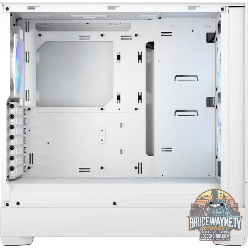 Fractal Design Pop Air RGB White TG Clear Tint, Tower-Gehäuse - Fractal Design - vue 9