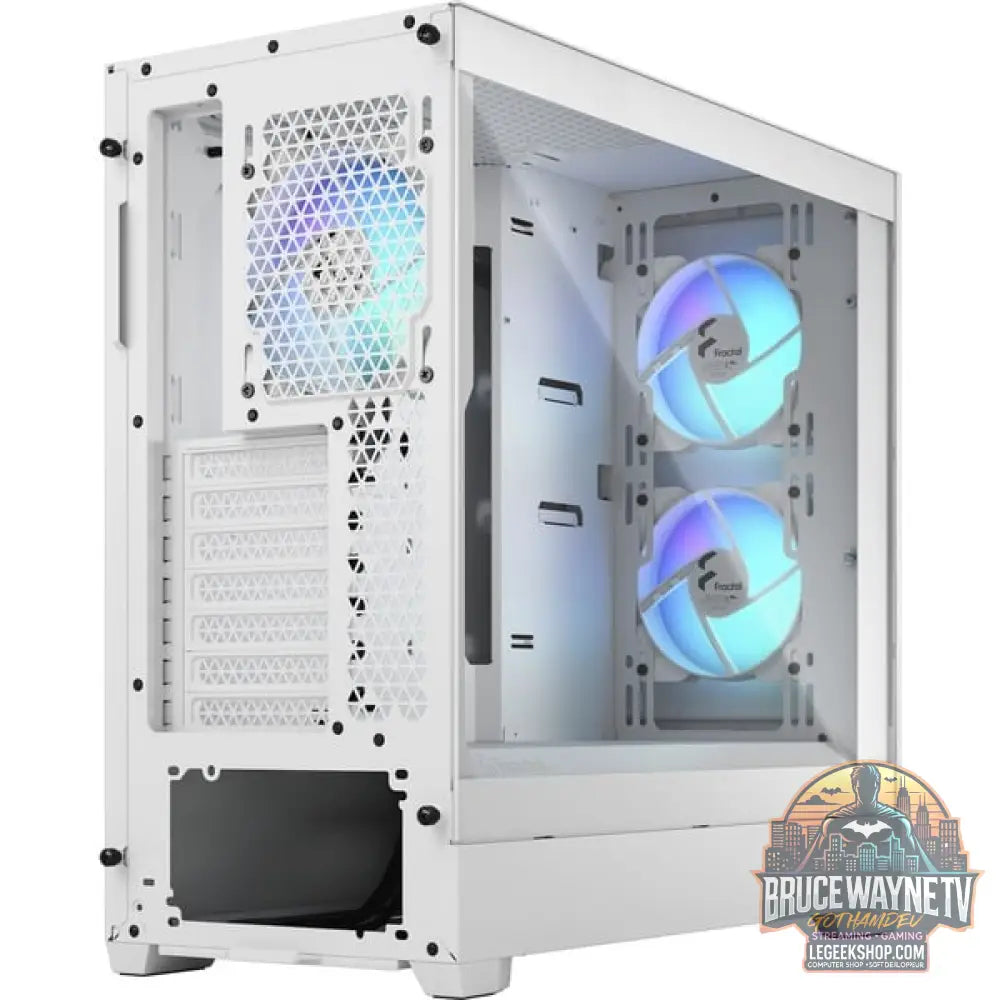 Fractal Design Pop Air RGB White TG Clear Tint, Tower-Gehäuse - Fractal Design - vue 6