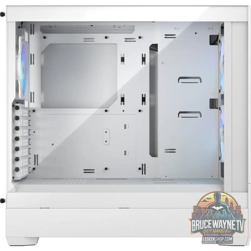 Fractal Design Pop Air RGB White TG Clear Tint, Tower-Gehäuse - Fractal Design - vue 8