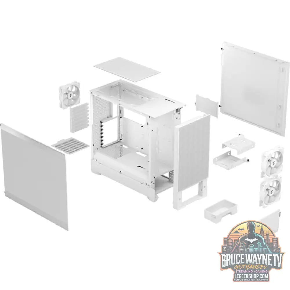Fractal Design Pop Air RGB White TG Clear Tint, Tower-Gehäuse - Fractal Design - vue 12