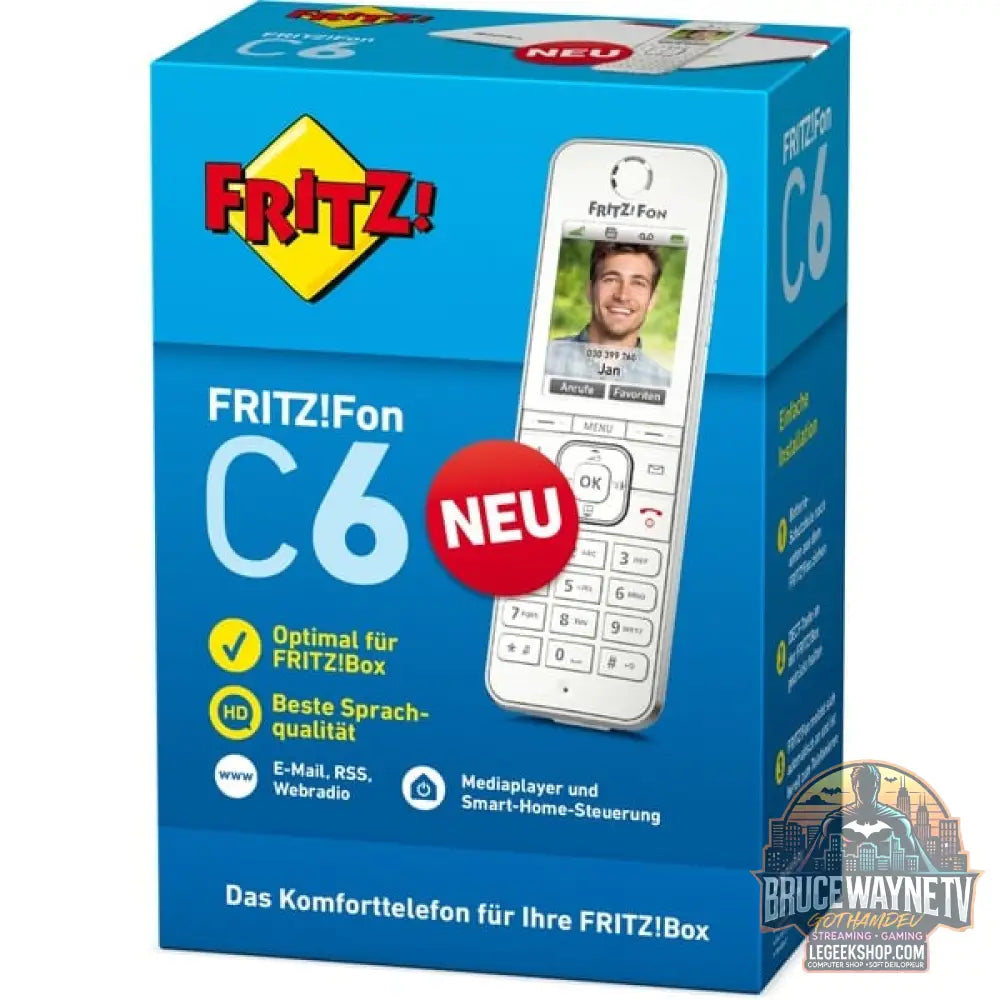 FRITZ! Fon C6, Mobilteil blanc - FRITZ! - vue 6