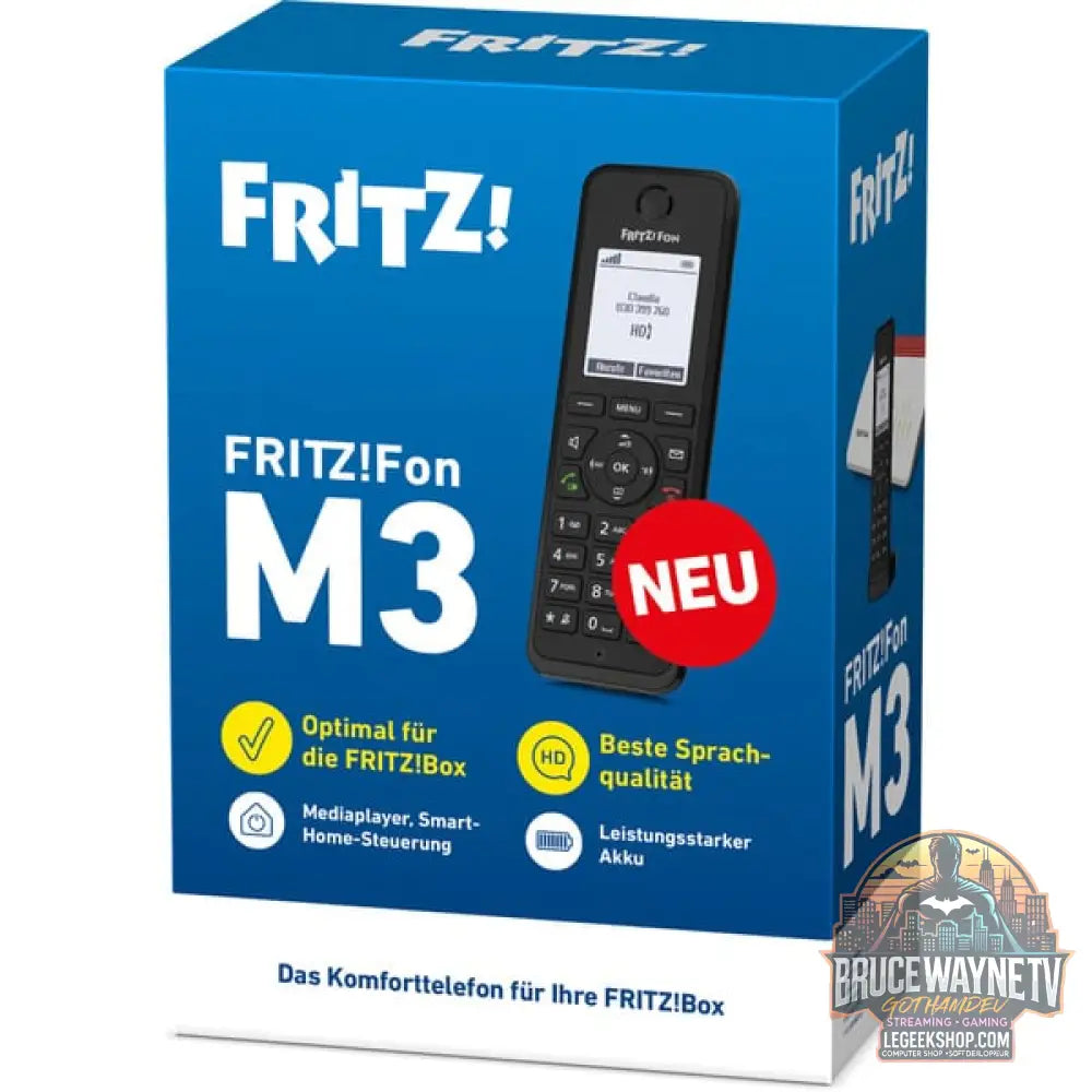 FRITZ! Fon M3, Mobilteil noir - FRITZ! - vue 4