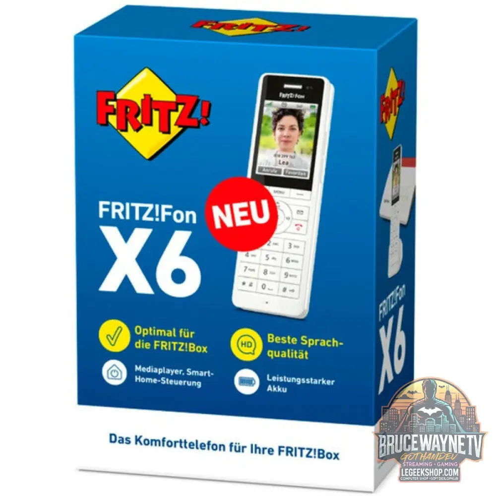 FRITZ! Fon X6, analoges Telefon blanc - FRITZ! - vue 5