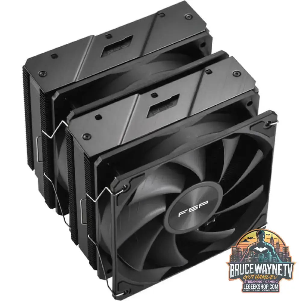 FSP MP7 Black, CPU-Kühler schwarz, 120 mm - FSP - vue 9