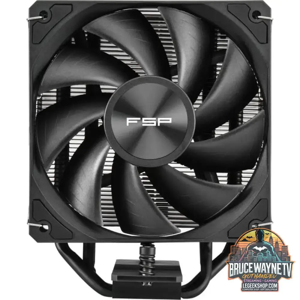 FSP NP5 BLACK, CPU-Kühler schwarz, 120 mm - FSP - vue 7