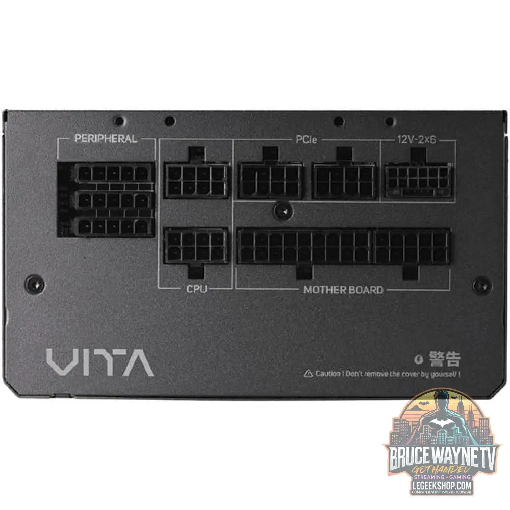 FSP VITA GM 1000W, alimentation PC - FSP - vue 3