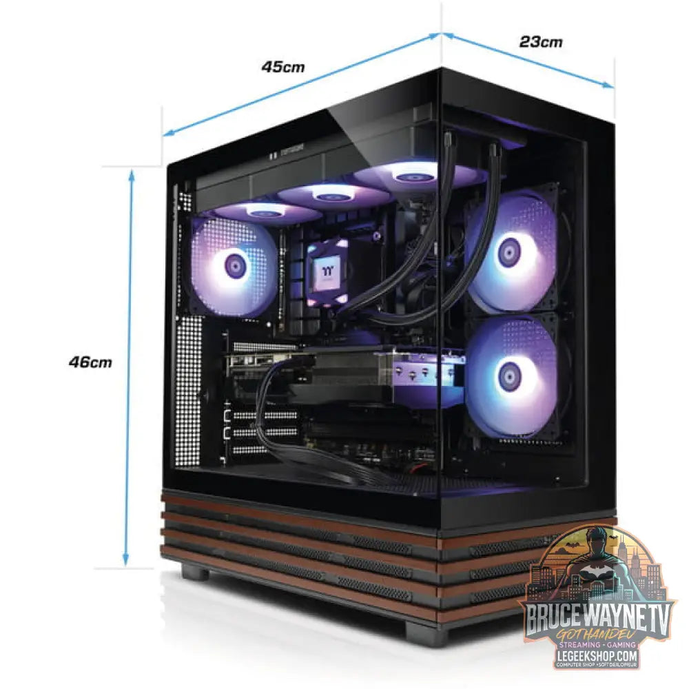 FTW V270WS 9060XT, Gaming-PC — vue 3