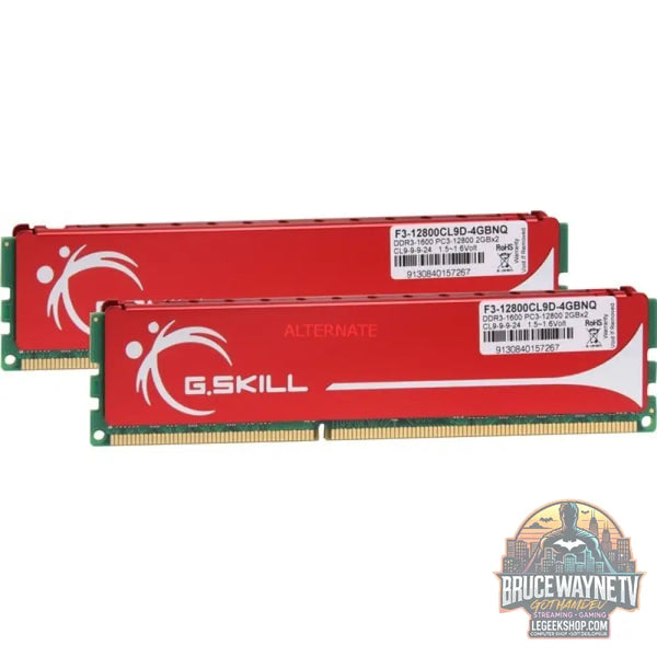 G.Skill DIMM 4 GB DDR3-1600 (2x 2 GB) Dual-Kit, Arbeitsspeicher - G.Skill