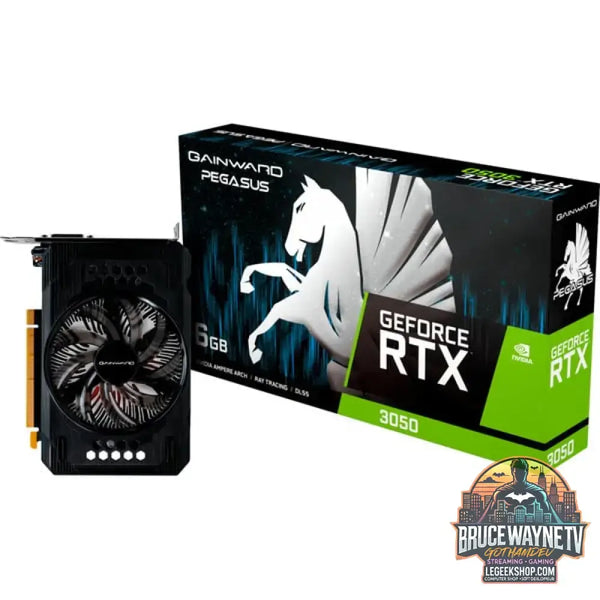 Gainward GeForce RTX 3050 Pegasus, carte graphique 1x DisplayPort, 1x HDMI 2.1, 1x DVI-D - Gainward