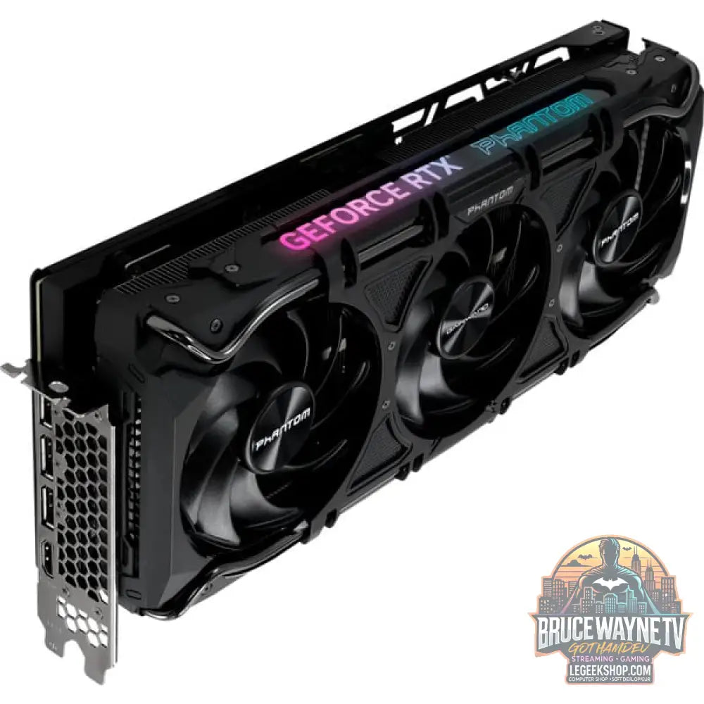 Gainward GeForce RTX 4070 Ti Phantom, carte graphique DLSS 3, 3x DisplayPort, 1x HDMI 2.1 - Gainward - vue 2