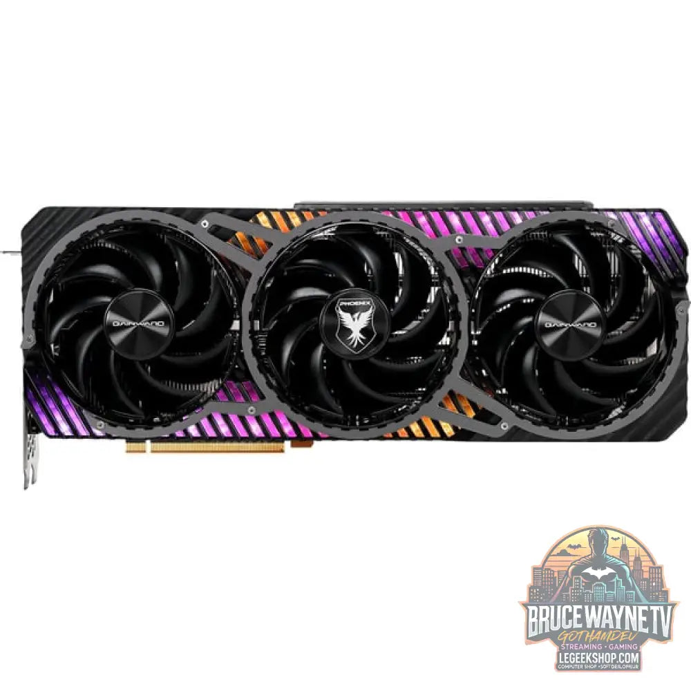 Gainward GeForce RTX 4070 Ti SUPER Phoenix, carte graphique DLSS 3, 3x DisplayPort, 1x HDMI 2.1a - Gainward - vue 2