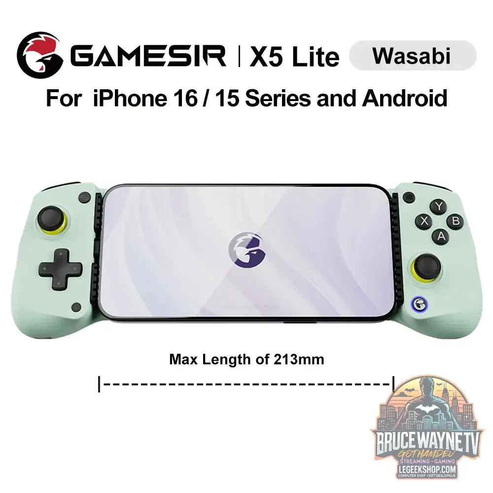 GameSir X5 Lite manettes de téléphone portable pour iPhone 16 15 série iPad Mini Android tablette contrôleur effet Hall