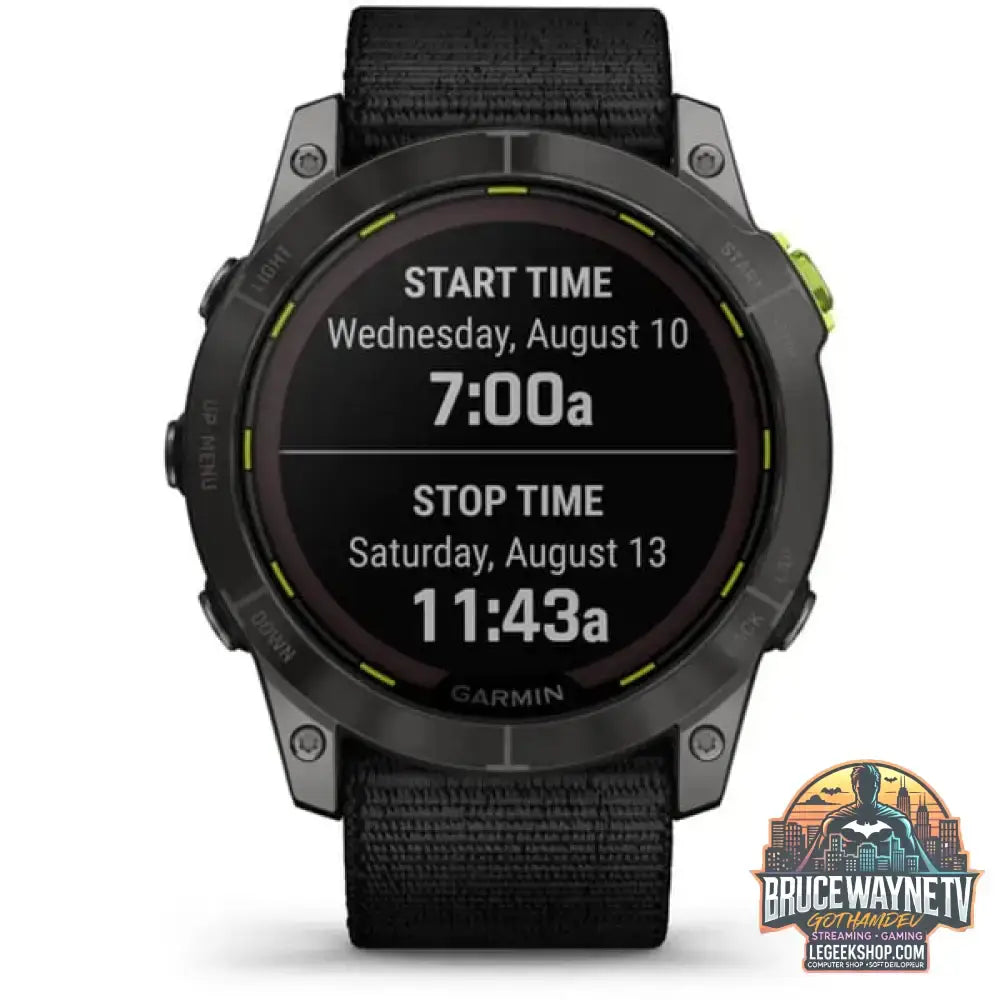 Garmin Enduro 2 Solar, Smartwatch schwarz, 51mm - Garmin - vue 9