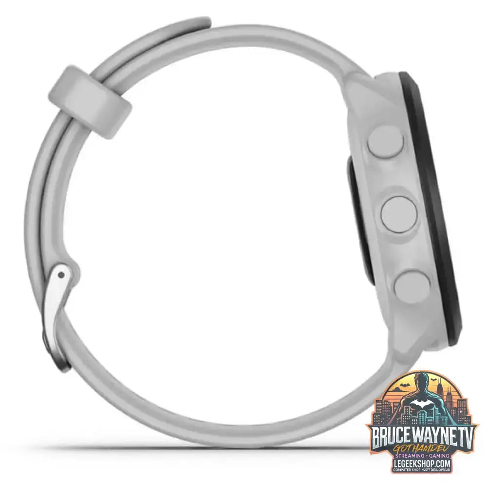 Garmin Forerunner 55, Smartwatch hellgrau/schwarz, 42 mm, Silikon-Armband - Garmin - vue 8