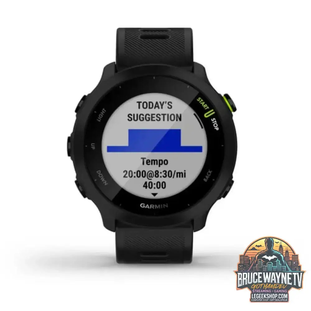 Garmin Forerunner 55, Smartwatch schwarz, 42 mm, Silikon-Armband - Garmin - vue 5