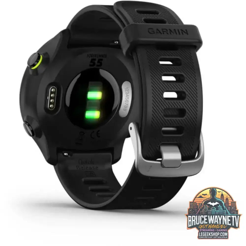 Garmin Forerunner 55, Smartwatch schwarz, 42 mm, Silikon-Armband - Garmin - vue 9
