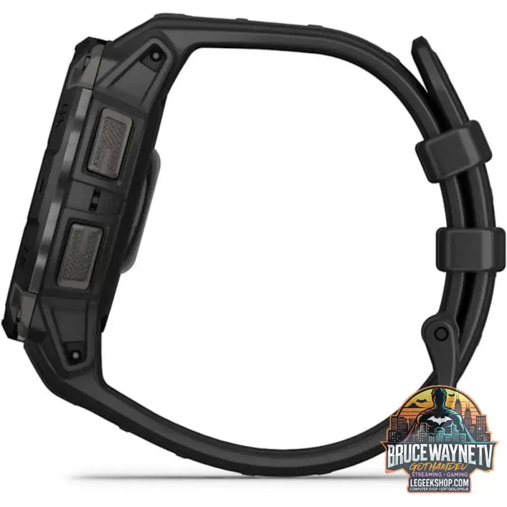 Garmin Instinct 3 - 45 mm, AMOLED, Smartwatch Black, Silikon-Armband - Garmin - vue 14