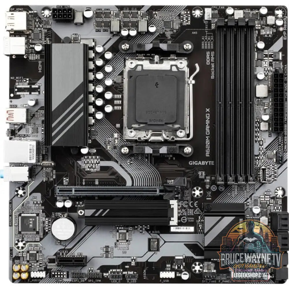 GIGABYTE A620M GAMING X, carte mère - GIGABYTE - vue 7