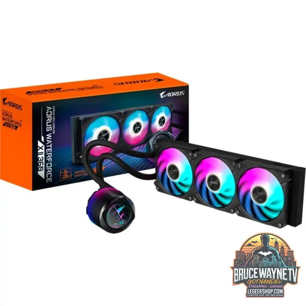 GIGABYTE AORUS WATERFORCE X II 360mm, Wasserkühlung schwarz - GIGABYTE