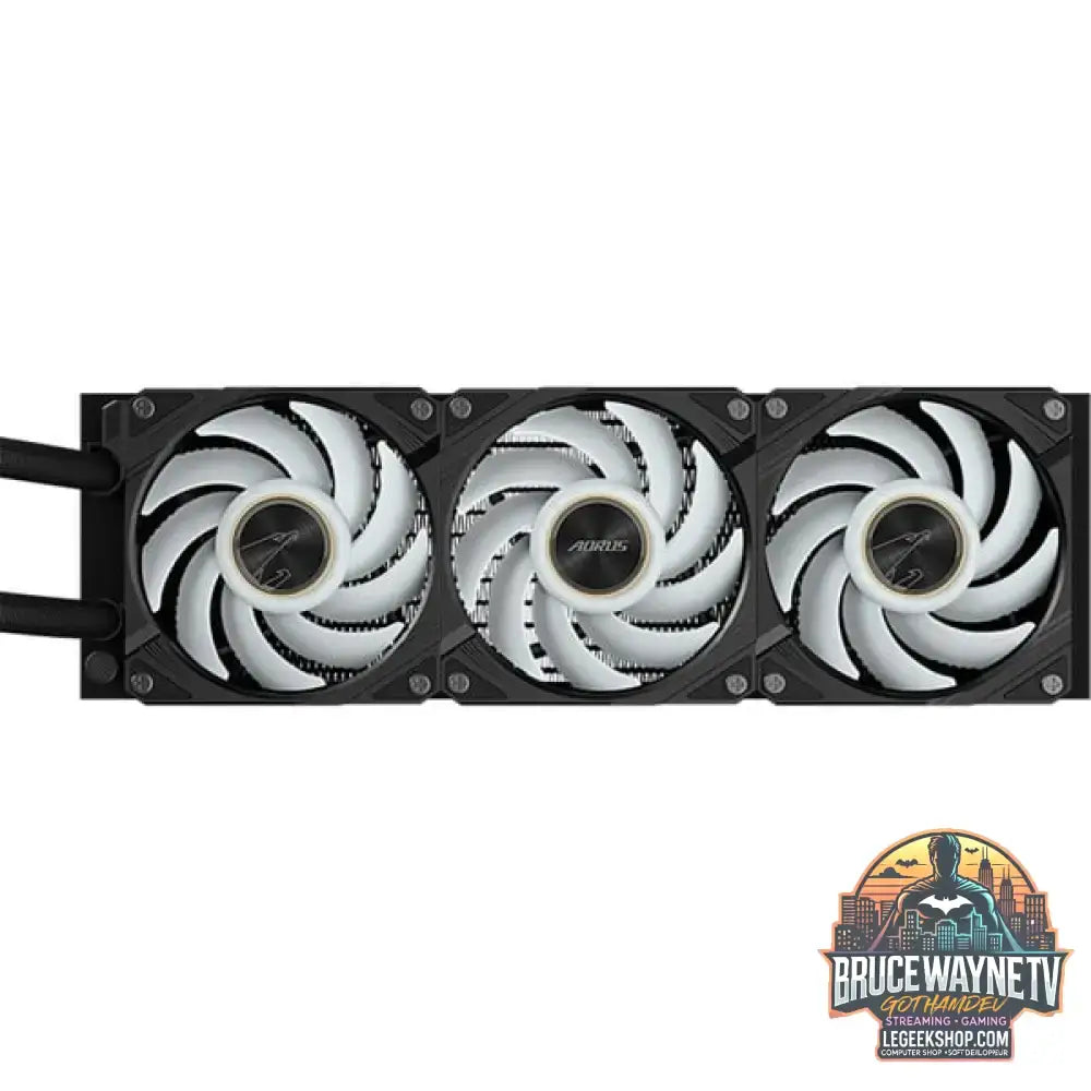 GIGABYTE AORUS WATERFORCE X II 360mm, Wasserkühlung schwarz - GIGABYTE - vue 5