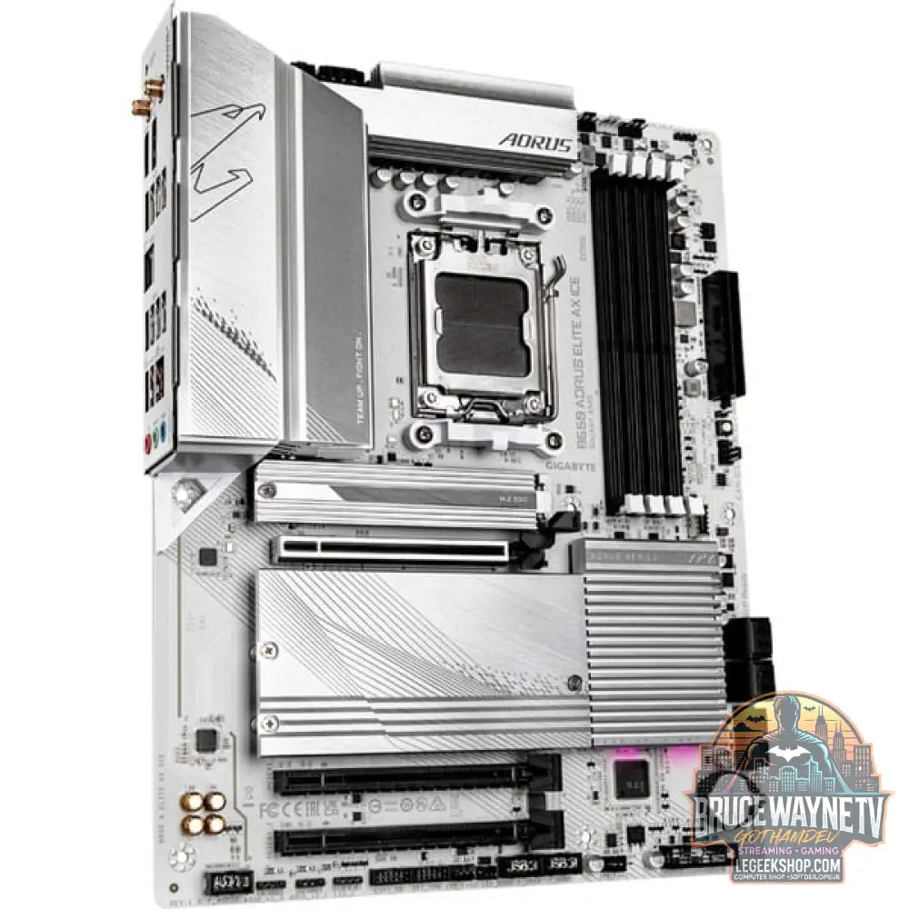 GIGABYTE B650 AORUS ELITE AX ICE, carte mère - GIGABYTE - vue 3