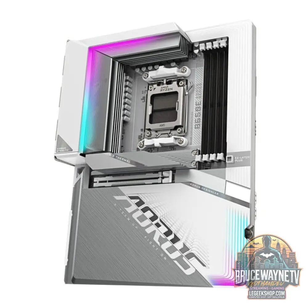 GIGABYTE B650E AORUS STEALTH ICE, carte mère - GIGABYTE - vue 4