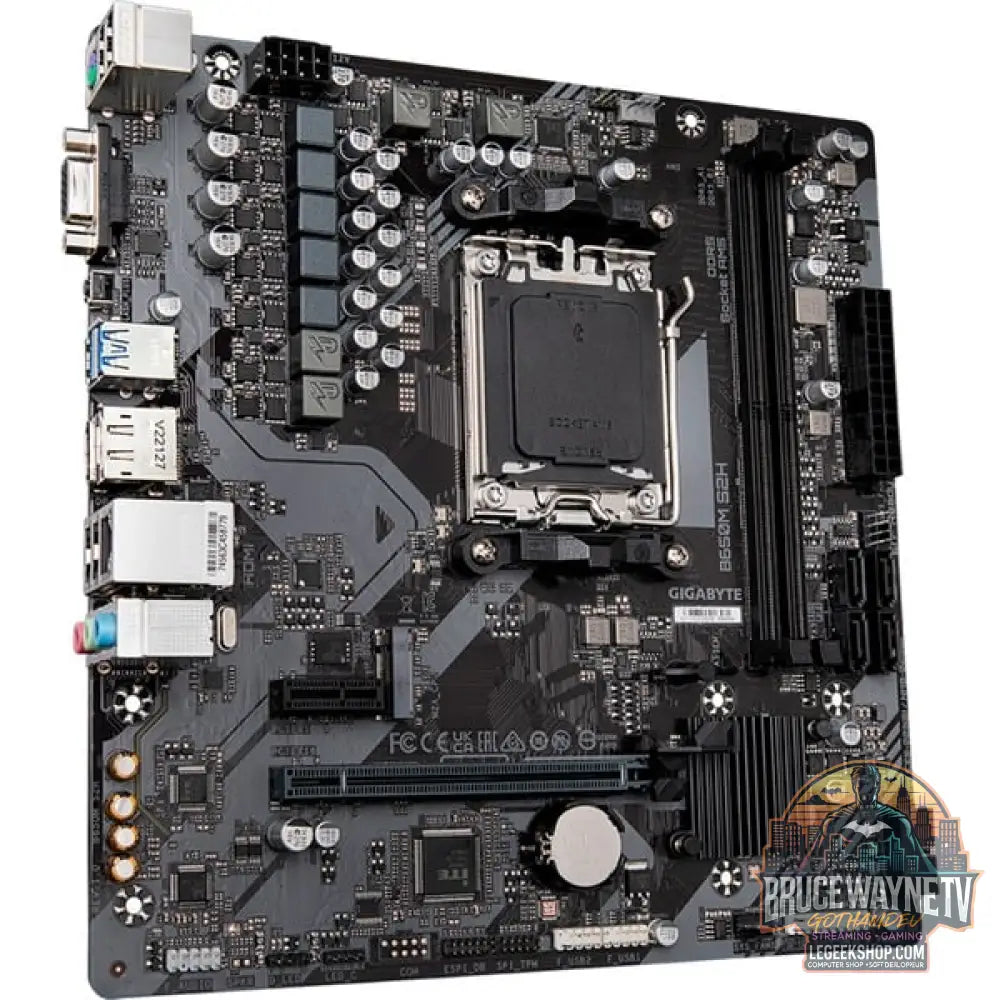 GIGABYTE B650M S2H, carte mère - GIGABYTE - vue 3