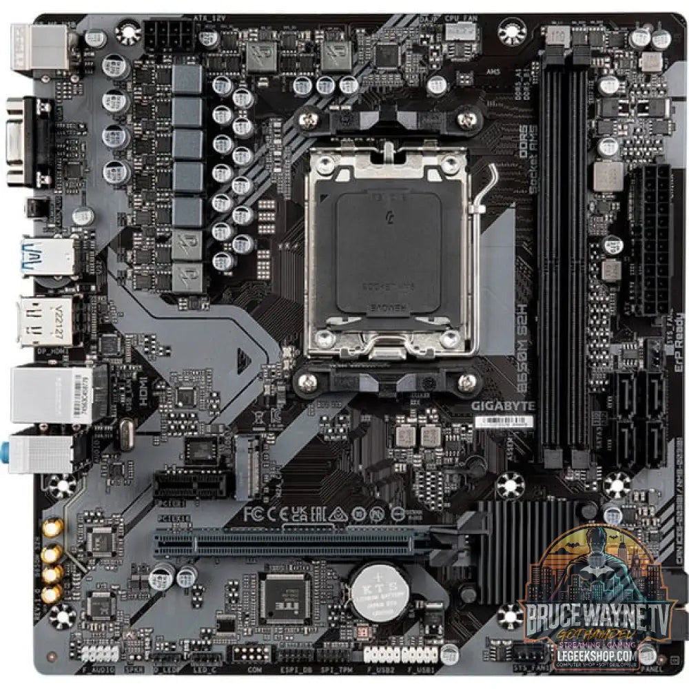 GIGABYTE B650M S2H, carte mère - GIGABYTE - vue 2
