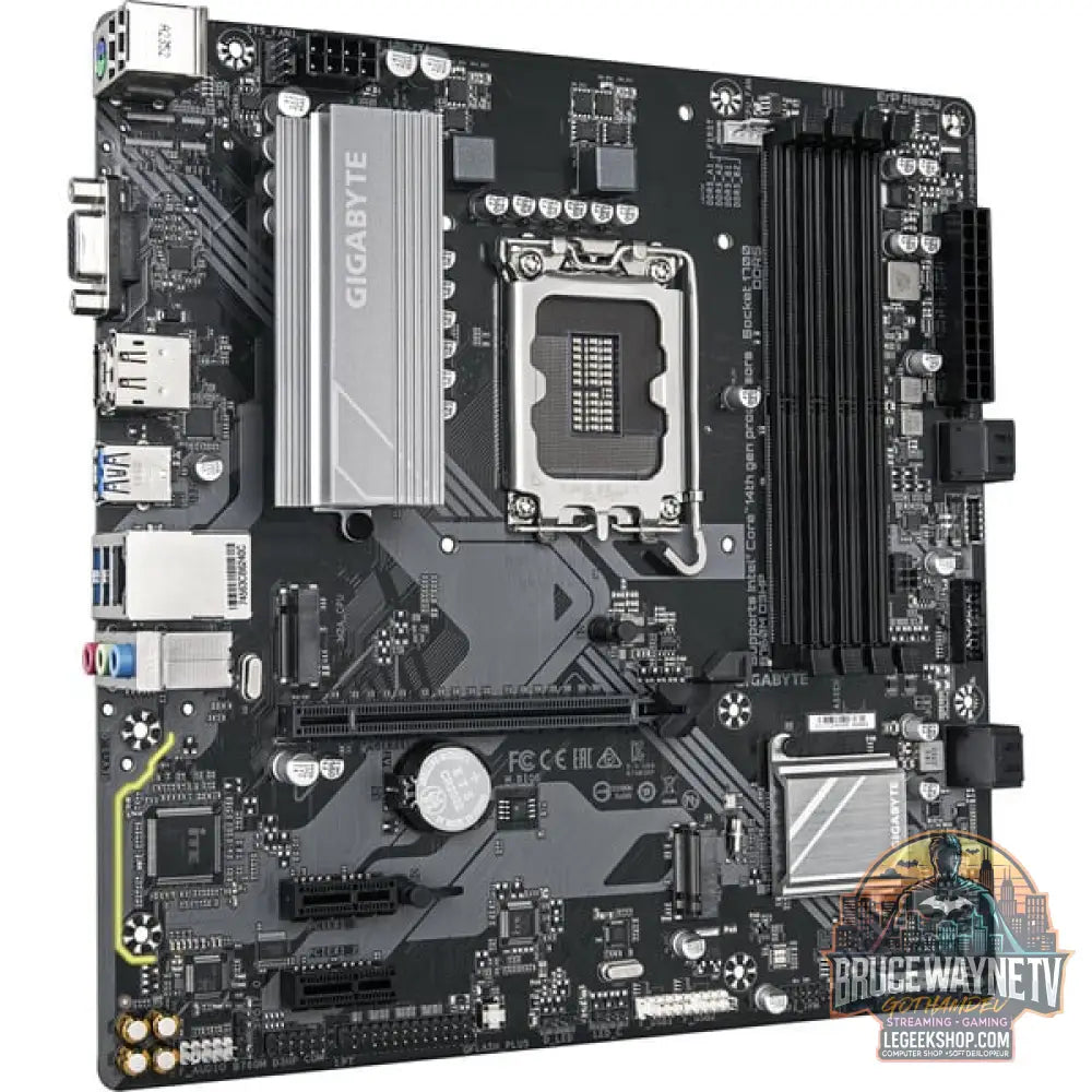 GIGABYTE B760M D3HP, carte mère - GIGABYTE - vue 2