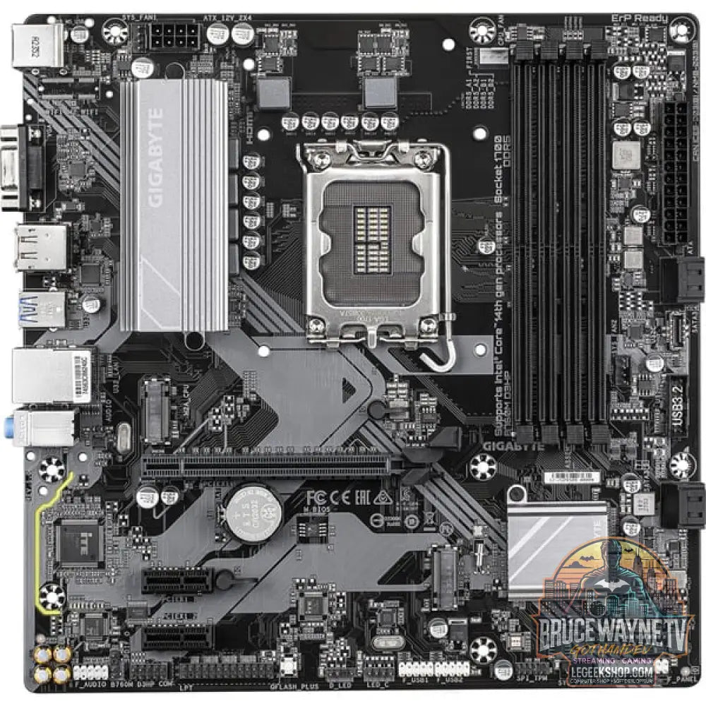GIGABYTE B760M D3HP, carte mère - GIGABYTE - vue 3