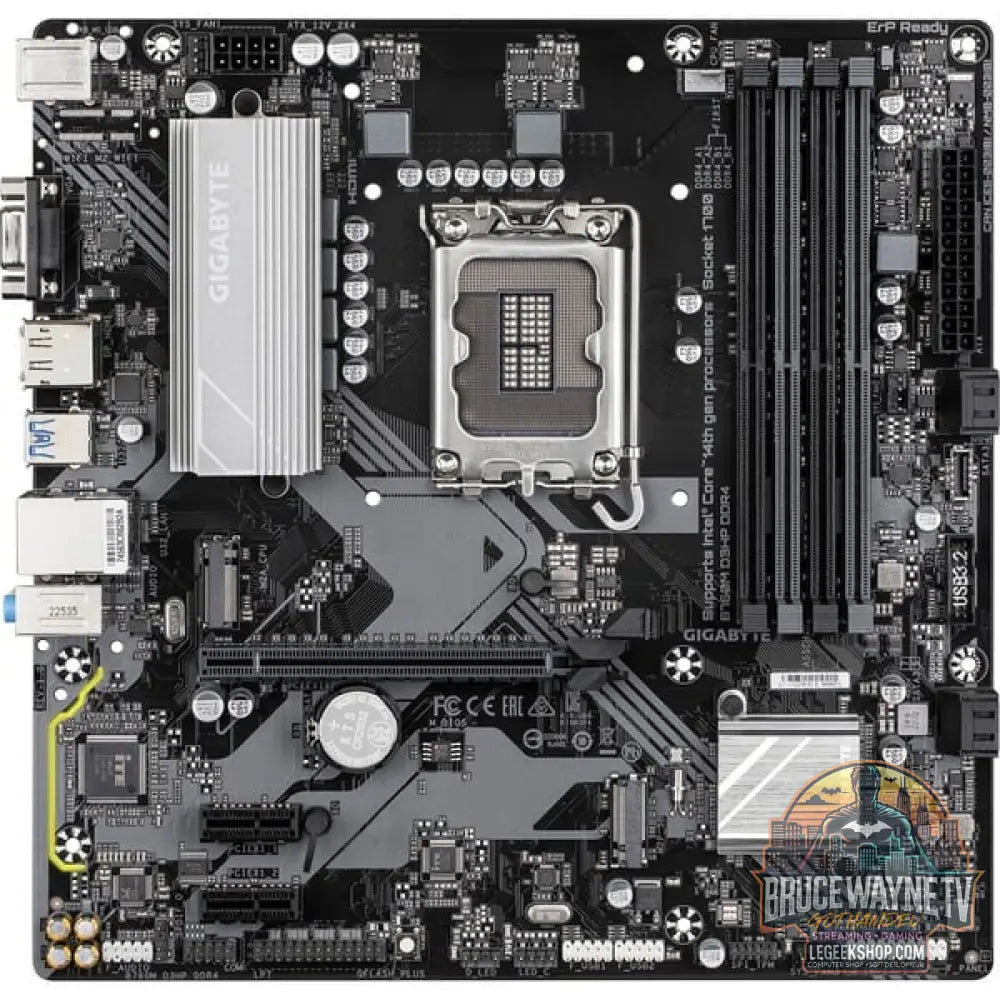 GIGABYTE B760M D3HP DDR4, carte mère - GIGABYTE - vue 2