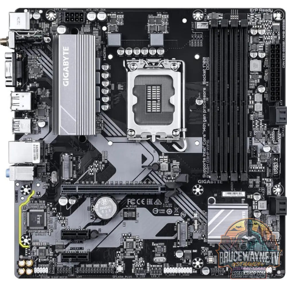 GIGABYTE B760M D3HP WIFI6, carte mère - GIGABYTE - vue 3