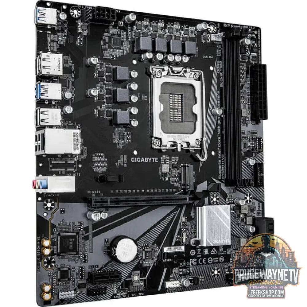 GIGABYTE B760M H V2, carte mère - GIGABYTE - vue 3