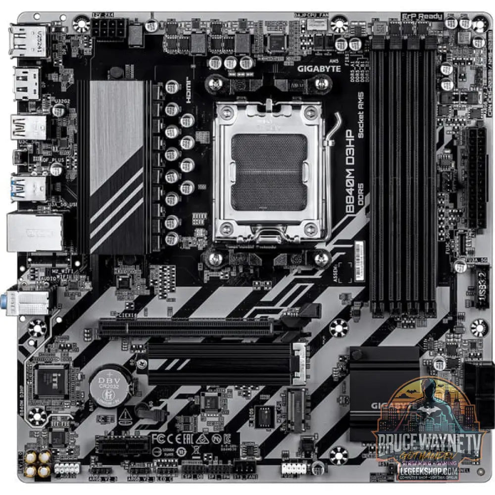 GIGABYTE B840M D3HP, carte mère - GIGABYTE - vue 3