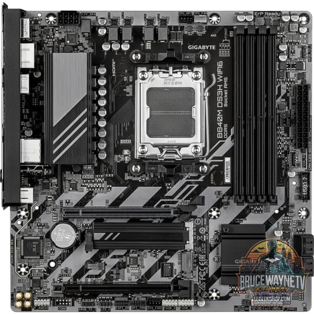 GIGABYTE B840M DS3H WIFI6, carte mère - GIGABYTE - vue 3