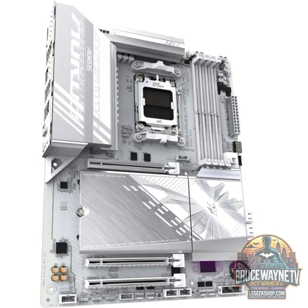 GIGABYTE B850 AORUS ELITE WiFi7 ICE, carte mère - GIGABYTE - vue 2