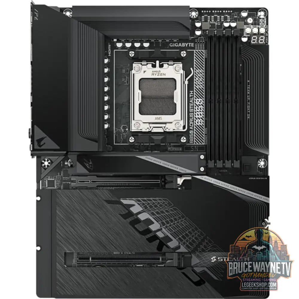 GIGABYTE B850 AORUS STEALTH, carte mère - GIGABYTE - vue 3