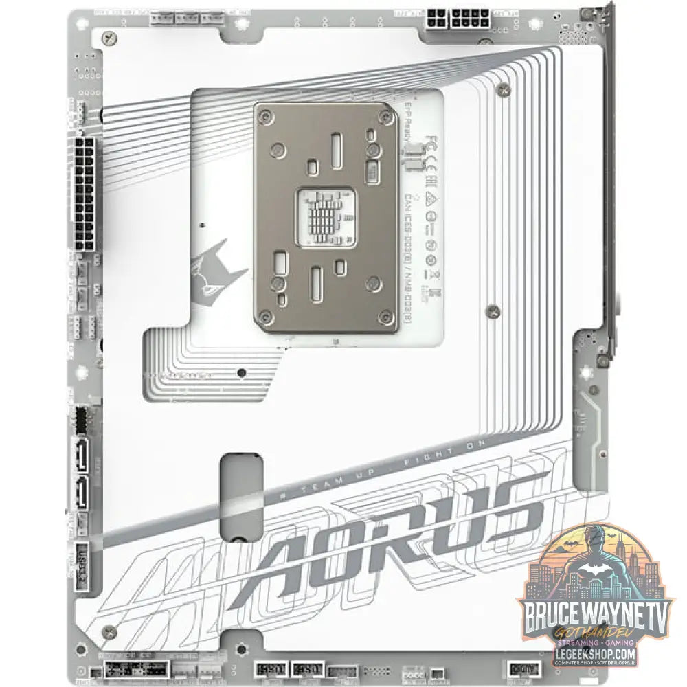 GIGABYTE B850 AORUS STEALTH ICE, carte mère - GIGABYTE - vue 3