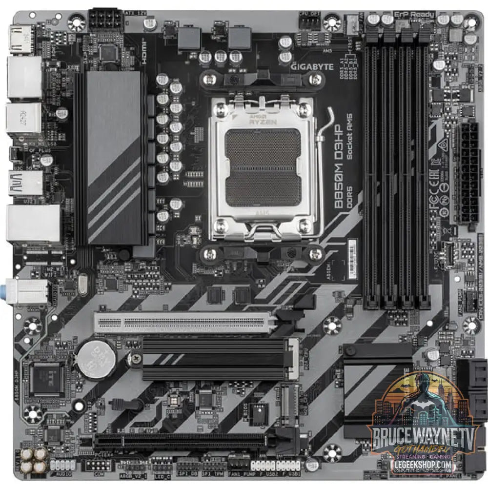 GIGABYTE B850M D3HP, carte mère - GIGABYTE - vue 3