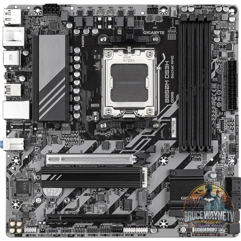 GIGABYTE B850M DS3H, carte mère - GIGABYTE - vue 3
