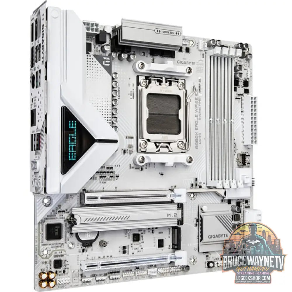 GIGABYTE B850M EAGLE WF6E ICE, carte mère - GIGABYTE - vue 2