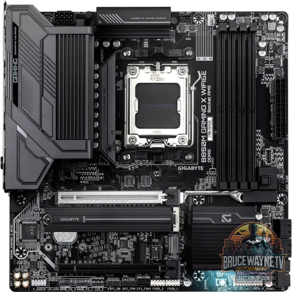 GIGABYTE B850M GAMING X WIFI6E, carte mère - GIGABYTE - vue 3