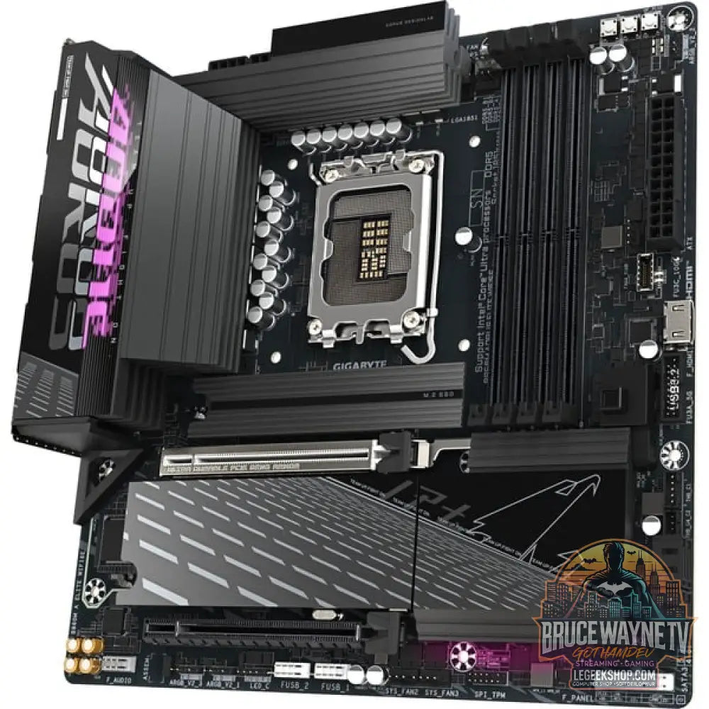 GIGABYTE B860M AORUS ELITE WIFI6E, carte mère - GIGABYTE - vue 4
