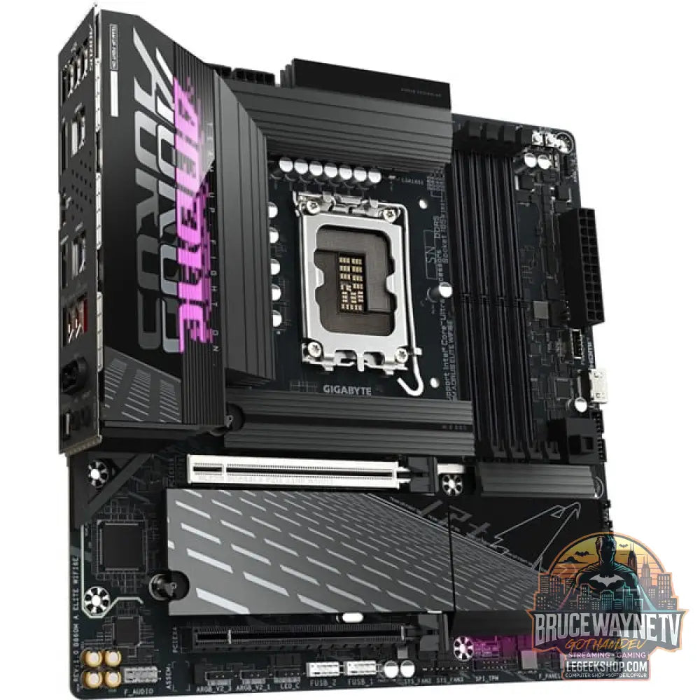 GIGABYTE B860M AORUS ELITE WIFI6E, carte mère - GIGABYTE - vue 2