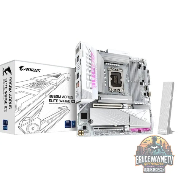 GIGABYTE B860M AORUS ELITE WIFI6E ICE, carte mère - GIGABYTE